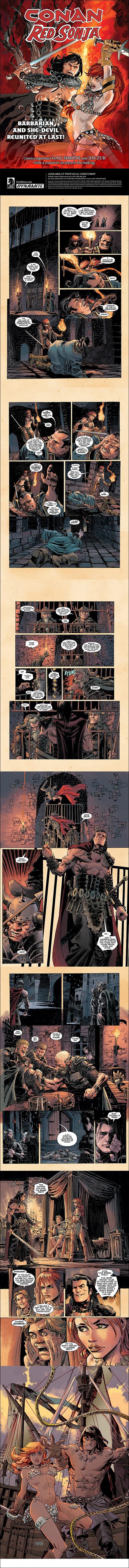  Conan Red Sonja #1 Preview