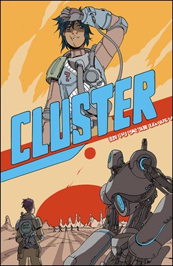 Cluster #1 10K Cover by Brandon Graham - Unlocks if orders surpass 10,000 copies