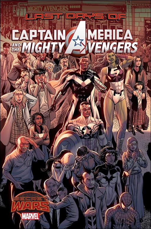 Captain America and the Mighty Avengers #8 Cover