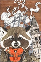 Rocket Raccoon #9 Lee WOM Variant