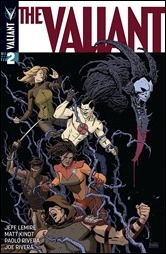 The Valiant #2 Cover - Second Print