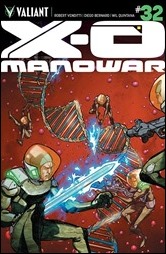 X-O Manowar #32 Cover - Lee Variant