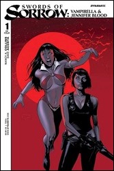 Swords of Sorrow #1 Cover A - Vampirella & Jennifer Blood - Tan