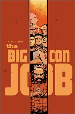 Palmiotti & Brady's The Big Con Job #1 Incentive Cover by Dan McDaid