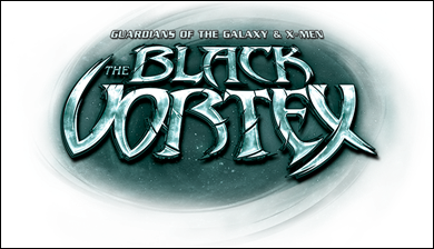 Guardians of The Galaxy & X-Men: The Black Vortex Logo