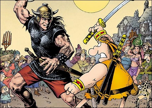 Groo vs. Conan TPB