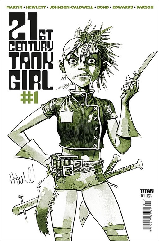 21st Century Tank Girl Cover A