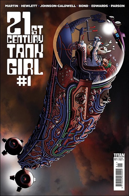 21st Century Tank Girl Cover B