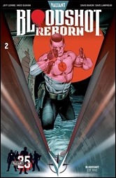 Bloodshot Reborn #2 Cover - Sandoval Variant