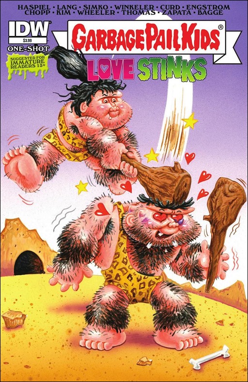 Garbage Pail Kids: Love Stinks Cover