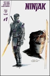 Ninjak #1 Cover - Mann Variant
