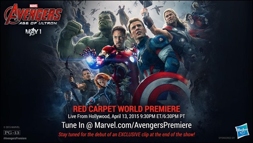 Avengers: Age of Ultron Red Carpet Premiere