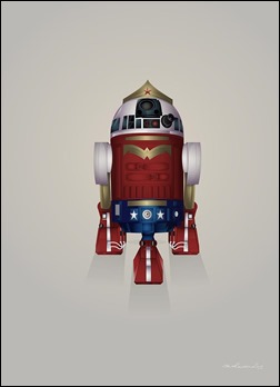 R2-D2 Wonder Woman