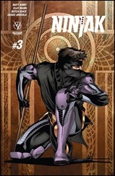 Ninjak #3 Cover - Sandoval Variant