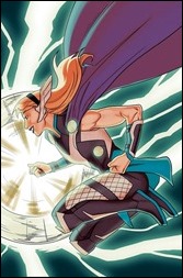 Thors #1 Cover - Anka Gwen of Thunder Variant