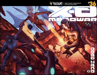 X-O Manowar #36 Cover B - Molina