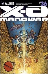 X-O Manowar #36 Cover - Lee Variant