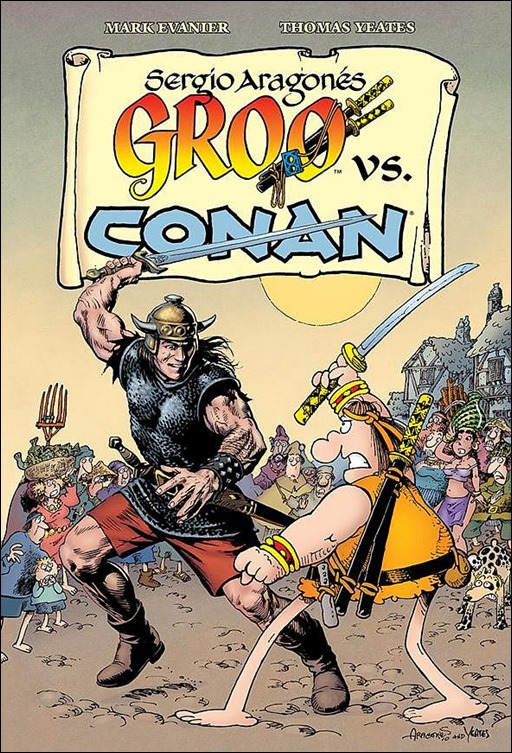 Groo vs. Conan San Diego Comic-Con Exclusive Hardcover Edition