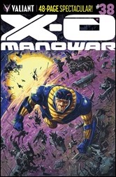 X-O Manowar #38 Cover - Fowler Variant