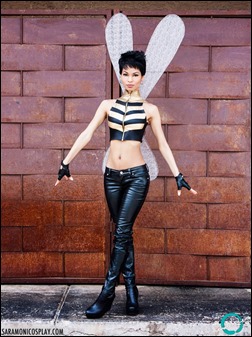 Sara Moni as Ultimate Wasp (Photo by Posing With London's Lens)