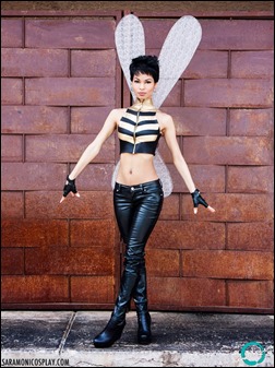 Sara Moni as Ultimate Wasp (Photo by Posing With London's Lens)