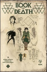 Book of Death #1 Cover - Rivera Design Variant