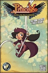 Princeless: Raven, The Pirate Princess #1 Cover - Cook Variant