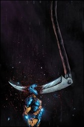 Book of Death: The Fall of X-O Manowar #1 Cover - Lee Variant