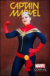 Captain Marvel #1 Cosplay Variant by Judy Stephens