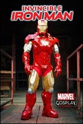 Invincible Iron Man #1 Cosplay Variant by Dale Oliver