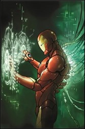 Invincible Iron Man #1 Cover - Pichelli Variant