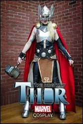 The Mighty Thor #1 Cosplay Variant by Sarah Jean Maefs