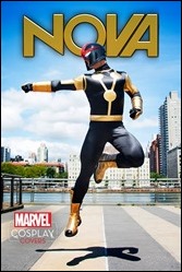 Nova #1 Cosplay Variant by Cap Santiago