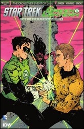 Star Trek/Green Lantern #2 Cover - Paul Pope