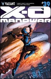 X-O Manowar #39 Cover - Cafu Variant