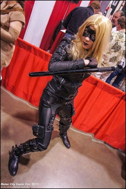 Sheikahchica Cosplay as Black Canary (Photo by Thomas Spanos)