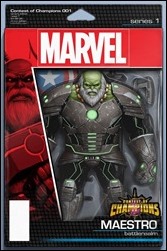 Contest of Champions #1 Cover - Christopher Action Figure Variant