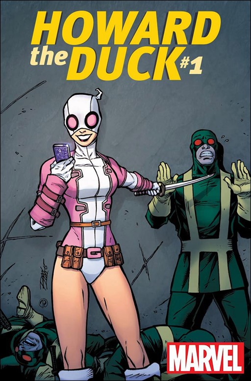 Howard the Duck #1 Cover - Lim Gwenpool Variant