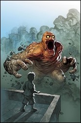Karnak #1 Cover - Powell Kirby Monster Variant