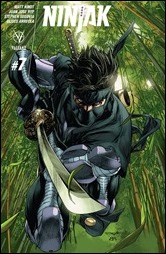 Ninjak #7 Cover - Segovia Variant