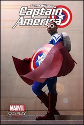 Sam Wilson, Captain America #1 Cover - Cosplay Variant