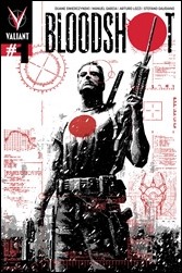  BLOODSHOT #1 (2012) – Variant Cover by David Aja