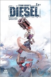 Tyson Hesse’s Diesel #2 Cover