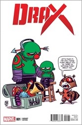 Drax #1 Cover - Young Variant