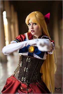 Maid of Might as Steampunk Sailor Moon Venus (Photo by Costographer)