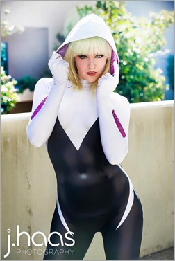 Maid of Might as Spider Gwen (Photo by John Haas Photography)