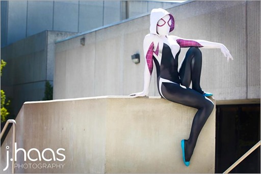 Maid of Might as Spider Gwen (Photo by John Haas Photography)
