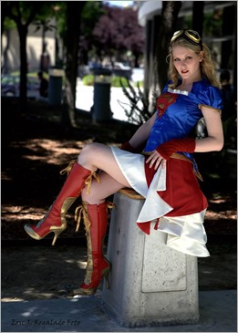 Maid of Might as Steampunk Supergirl (Photo by Eric J. Regalado Foto)