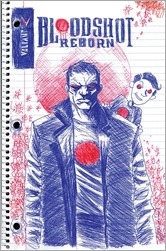 Bloodshot Reborn #10 Cover - Linewide Lemire Variant