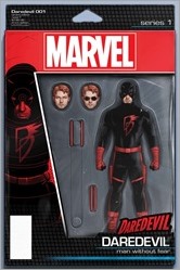 Daredevil #1 Cover - Christopher Action Figure Variant